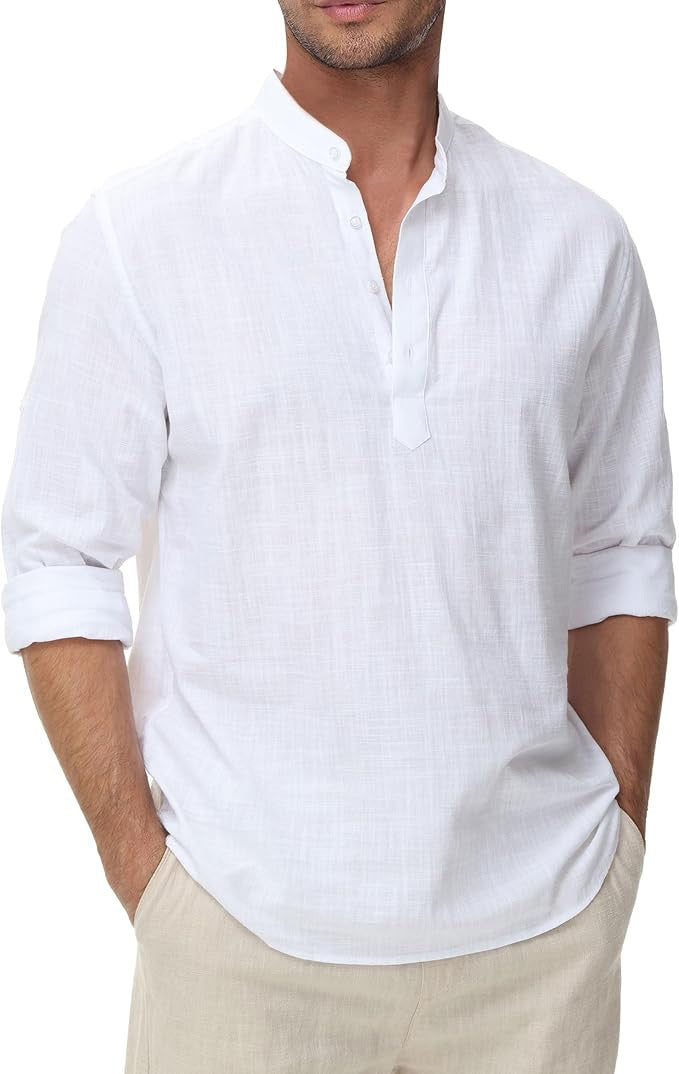 Men's Casual Linen Summer Shirt