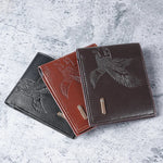 Sleek Eagle-Pattern Wallet