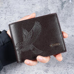 Sleek Eagle-Pattern Wallet