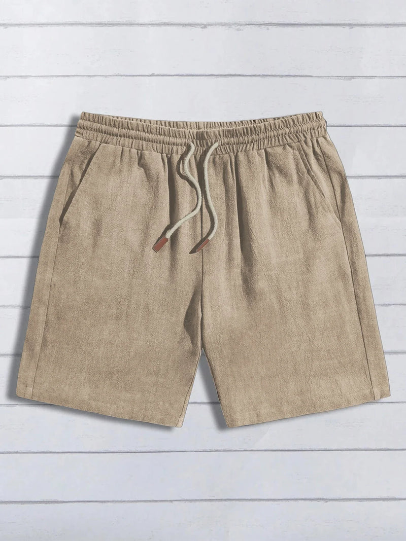 Breezy Summer Linen Shorts